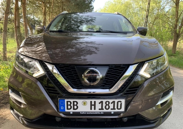 Nissan Qashqai cena 86500 przebieg: 69000, rok produkcji 2017 z Brzostek małe 781